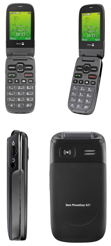 Doro Phone Easy 621 Big Button Big Display 3G HD Voice Unlocked Mobile