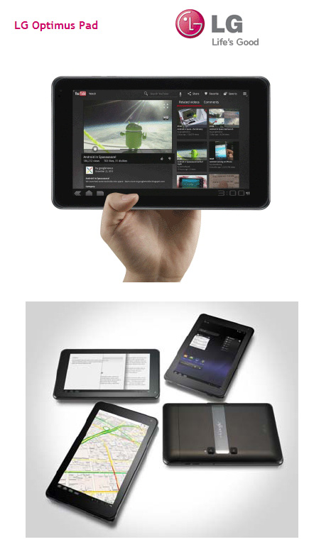 Le LG OPTIMUS PAD est disponible en France au prix de 599€ Le LG OPTIMUS PAD est disponible en France au prix de 599€