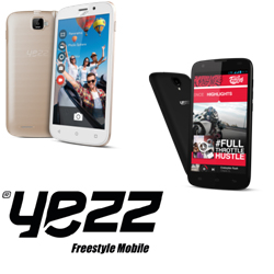 Les smartphones YEZZ ANDY 5 pouces lus Produit de l'Anne 2016 par les consommateurs