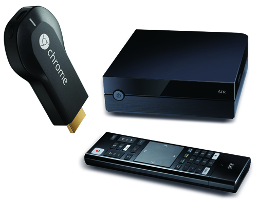 Décodeur SFR Connect TV V3 Avec Chromecast - Android 4K - Accès Play Store - Neuf Sous Emballage
