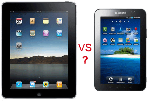 L�iPad d�Apple vs la Galaxy Tab de Samsung un duel entre les g�ants du monde des tablettes tactiles
