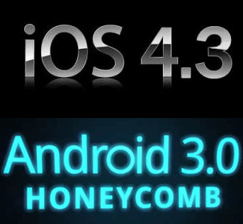 Android 3 0 vs iOS 4 3 un match de plus en plus serr� 