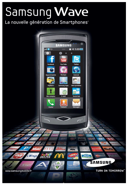 Samsung : 550 applications sur son store français en ligne