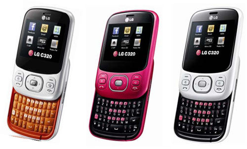 Le LG C320 In Touch Lady : un mobile empreint d'une touche de fminit