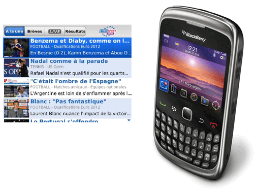 Le BlackBerry Curve 3G dbarque chez Bouygues Telecom Entreprises