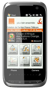 version mobile d'orange.com