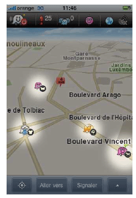 Le GPS social sur mobile Waze lance les groupes de conduite 