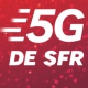 Forfait SFR appels illimits + 200 Go en 5G avec un  engagement de 24 mois 