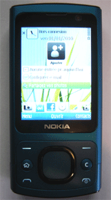 Téléphone Nokia 6700 slide