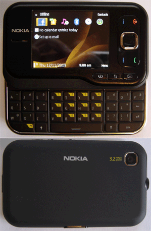 Téléphone Nokia 6760 slide