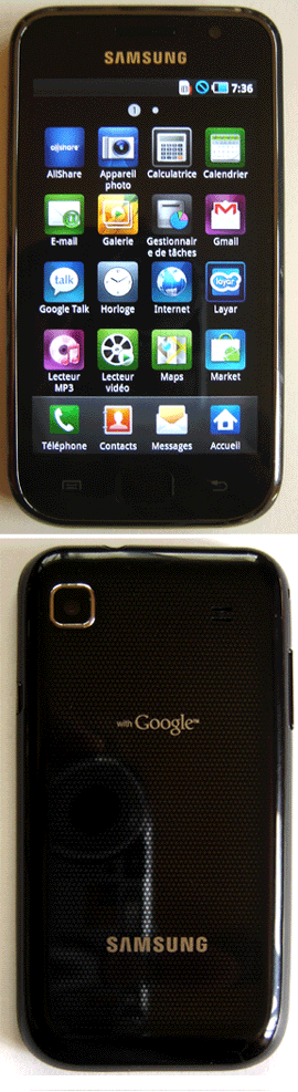 Téléphone Samsung Galaxy S