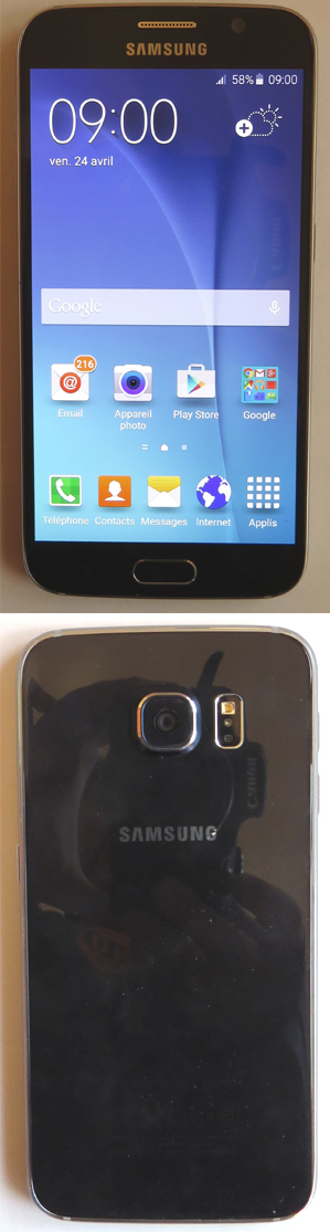 Téléphone Samsung Galaxy S6
