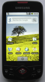 Téléphone Samsung Galaxy Spica Téléphone Samsung Galaxy Spica