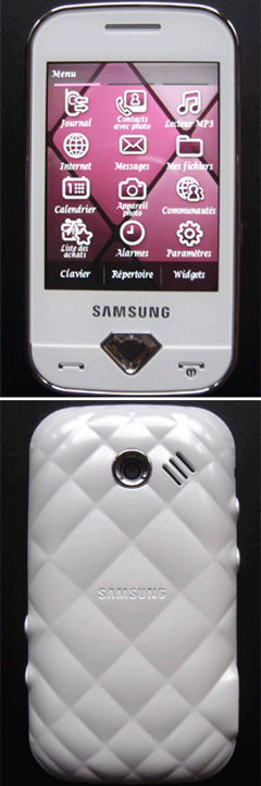 Téléphone Samsung Miss Player