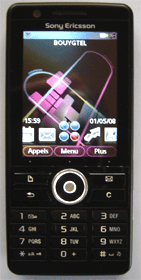 Téléphone Sony Ericsson G900