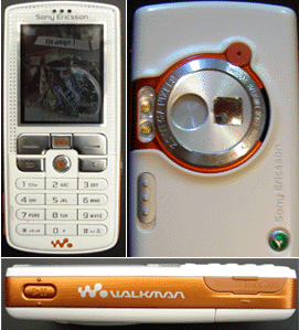 Téléphone Sony Ericsson W800i