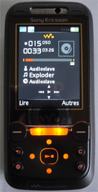 Téléphone Sony Ericsson W850i