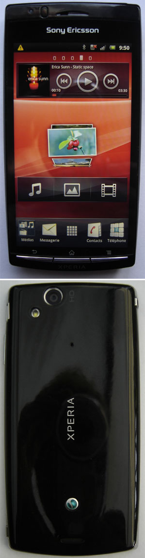 Téléphone Sony Ericsson Xperia Arc S