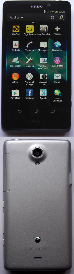Téléphone Sony Xperia T