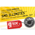 1 centime d'euro pour 2 SMS chez Tele2 Mobile