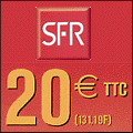 20 € offerts sur une sélection de packs SFR 20 € offerts sur une sélection de packs SFR