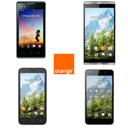 Orange lance une collection de smartphones 4G : Dive 30, Dive 50, Dive 70 et Nura 2