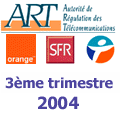 42,9 millions d'abonns au 30 septembre 2004