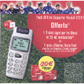 5 € offerts de communications offertes sur Nomad 5 € offerts de communications offertes sur Nomad