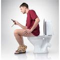 50% des Franais lisent leurs emails aux toilettes ou au lit