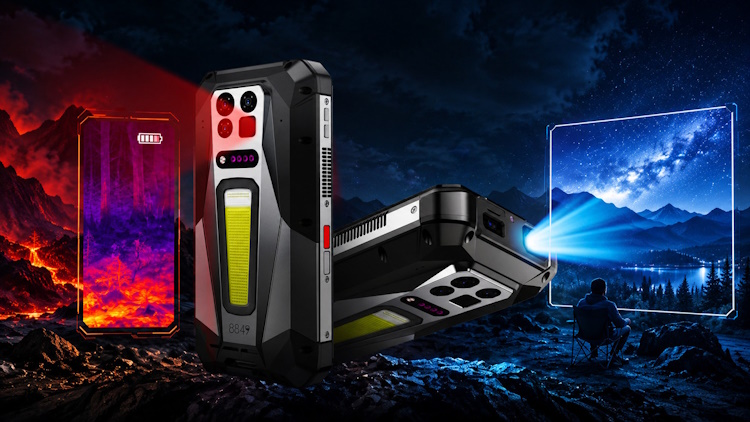 8849 Tank 5 Pro : le smartphone durci avec projecteur 2K et caméra thermique 8849 Tank 5 Pro : le smartphone durci avec projecteur 2K et caméra thermique