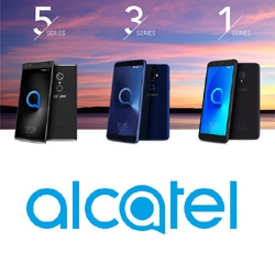 Alcatel prsente au MWC 2018 ses nouvelles sries Alcatel 5, 3 et 1 au format 18:9