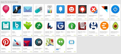 Android Wear débarque sur Google Play