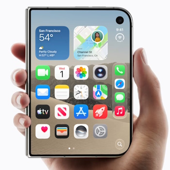 Apple entre enfin dans l'�re des smartphones pliables avec l'iPhone Duo
