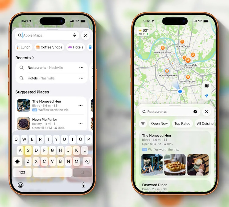 Apple transforme Plans en nouvel espace publicitaire Apple transforme Plans en nouvel espace publicitaire