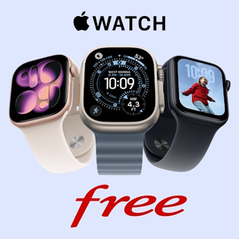 Apple Watch : le financement en 24 fois sans frais de Free est désormais disponible en ligne Apple Watch : le financement en 24 fois sans frais de Free est désormais disponible en ligne