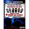 Bnficiez de 6 mois de vido avec Siemens