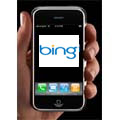 Bing pourrait remplacer Google dans l'iPhone Bing pourrait remplacer Google dans l'iPhone