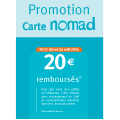 Bouygues Télécom : 20 € remboursés sur l'achat d'un coffret Carte Nomad Bouygues Télécom : 20 € remboursés sur l'achat d'un coffret Carte Nomad