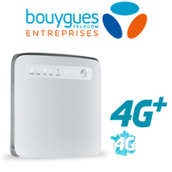 Bouygues Telecom Entreprises propose ses services fixes via la 4G Bouygues lance son accès Routeur 4