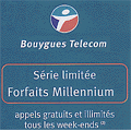 Bouygues Tlcom : le forfait Millennium est de retour !