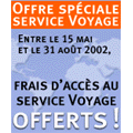 Carte Nomad : frais d'accs au service voyage offerts