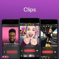 Clips: l'application de montage de vidos arrive sur iPhone et iPad