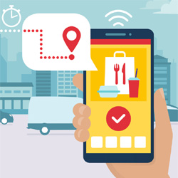 Covid-19 : l'utilisation des applications de restauration rapide augmente en France Covid-19 : l'utilisation des applications de restauration rapide augmente en France