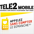 Des appels dsormais illimits tous les dimanches chez Tele2 Mobile