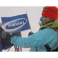 Des mesures physiologiques effectues au sommet du Mont-Blanc avec le Samsung SGH-i300