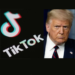 Donald Trump veut interdire l'application TikTok aux Etats-Unis Donald Trump veut interdire l'application TikTok aux Etats-Unis