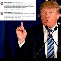 Donald Trump veut rapidement de la 6G Donald Trump veut rapidement de la 6G