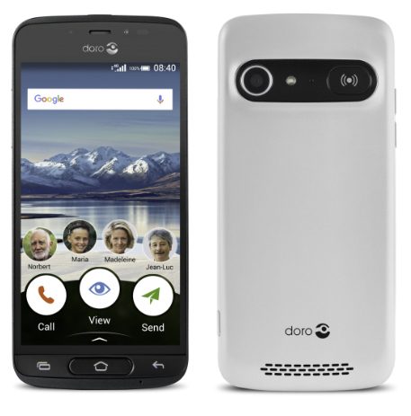 Doro 8040 : un  smartphone dédié aux seniors avec un accès pour les proches