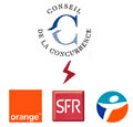 Entente illicite : Orange, SFR et Bouygues Télécom font appel