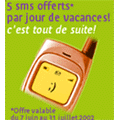 Envoyez 5 SMS gratuits/jour avec France Tlcom